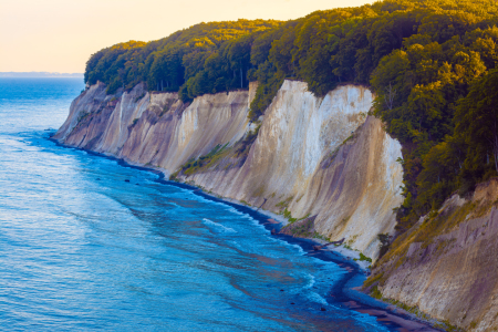 Bild-Nr: 12729824 Kreideküste auf Rügen im Sonnenuntergang Erstellt von: Martin Wasilewski