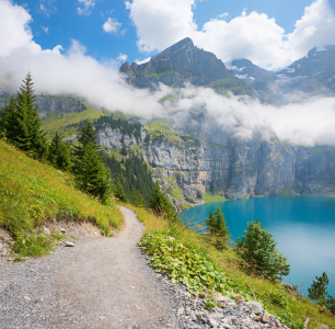 Bild-Nr: 12733756 Höhenweg Oeschinensee Berner Oberland Erstellt von: SusaZoom