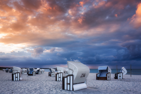 Bild-Nr: 12734158 Sonnenuntergang am Strand von Prerow Erstellt von: Daniela Beyer