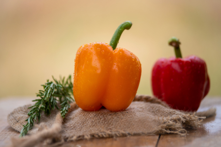 Bild-Nr: 12734958 Frische gelb und rote Paprika Erstellt von: Tanja Riedel