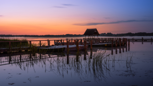 Bild-Nr: 12735422 Hemmelsdorfer See zur Blauen Stunde Erstellt von: Steffen Henze