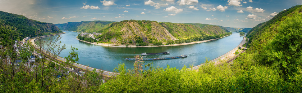 Bild-Nr: 12735611 Rheinschleife bei Hirzenach -10- Erstellt von: Erhard Hess