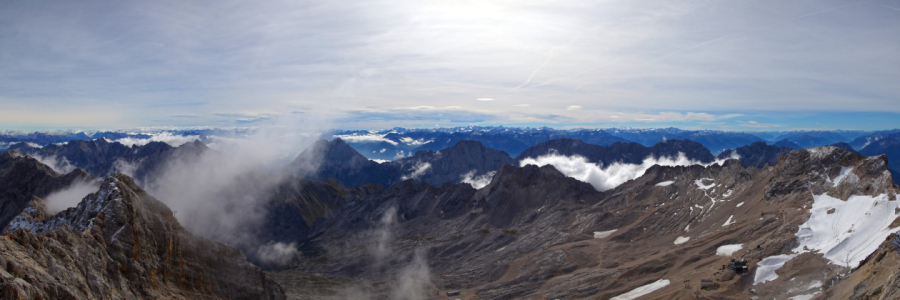 Bild-Nr: 12736010 Zugspitze Panorama Erstellt von: Gerhard Albicker