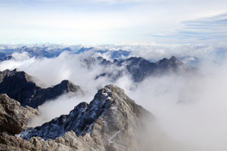 Bild-Nr: 12736012 Zugspitze Massiv Erstellt von: Gerhard Albicker