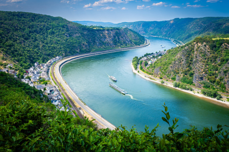 Bild-Nr: 12736063 Rheinschleife bei Hirzenach 36 Erstellt von: Erhard Hess