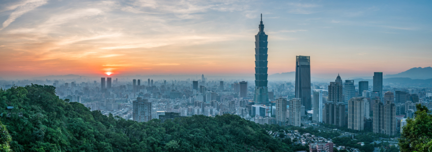 Bild-Nr: 12737606 Blick vom Elephant Mountain in Taipeh Erstellt von: eyetronic