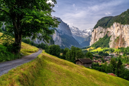 Bild-Nr: 12739672 Sommer im Lauterbrunnental in der Schweiz Erstellt von: Achim Thomae