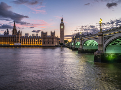 Bild-Nr: 12739902 London Skyline bei Sonnenuntergang  Erstellt von: eyetronic