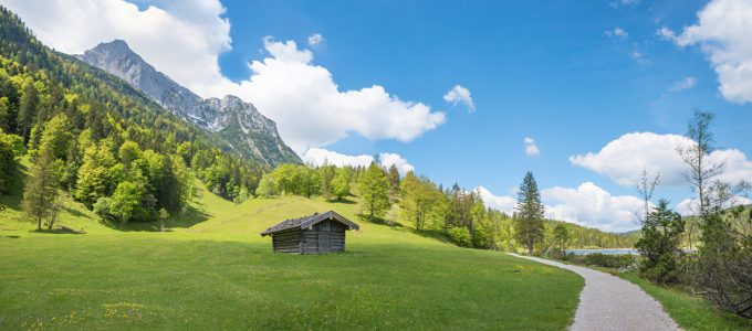 Bild-Nr: 12740041 Wanderweg rund um den Ferchensee Erstellt von: SusaZoom