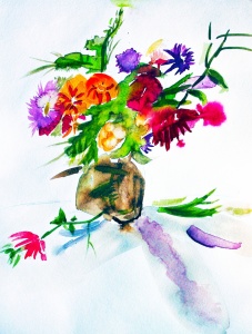 Bild-Nr: 12740231 Blumenarrangement abstrakt Erstellt von: M.A. Ziehr