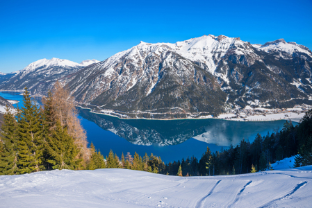 Bild-Nr: 12740800 Rofangebirge und Achensee im Winter Erstellt von: SusaZoom