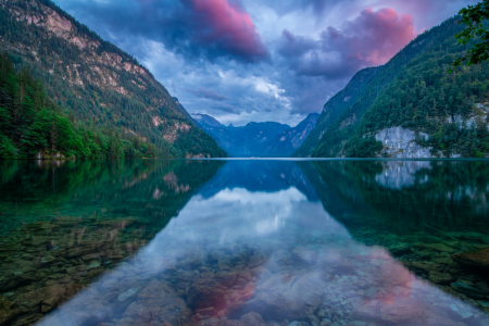 Bild-Nr: 12741113 Sommerabend am Königssee Erstellt von: Martin Martin Wasilewski