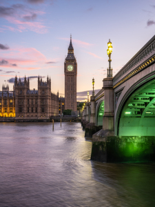 Bild-Nr: 12741146 Big Ben und Westminster Bridge in London Erstellt von: eyetronic