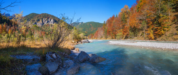 Bild-Nr: 12741897 Rißbach im Karwendel Herbstlandschaft Erstellt von: SusaZoom