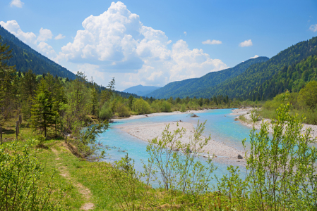 Bild-Nr: 12742277 Flusslandschaft Obere Isar Erstellt von: SusaZoom