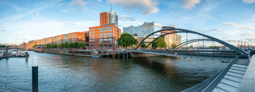 Bild-Nr: 12743595 Niederbaumbrücke und Elbphilharmonie in Hamburg Erstellt von: eyetronic