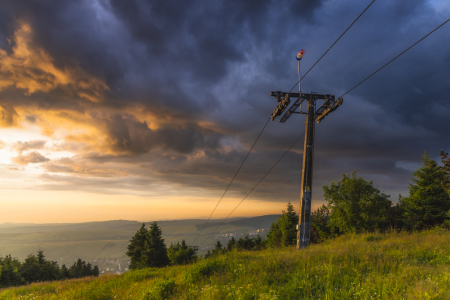 Bild-Nr: 12746268 Gewitterstimmung am Fichtelberg im Erzgebirge Erstellt von: Daniela Beyer