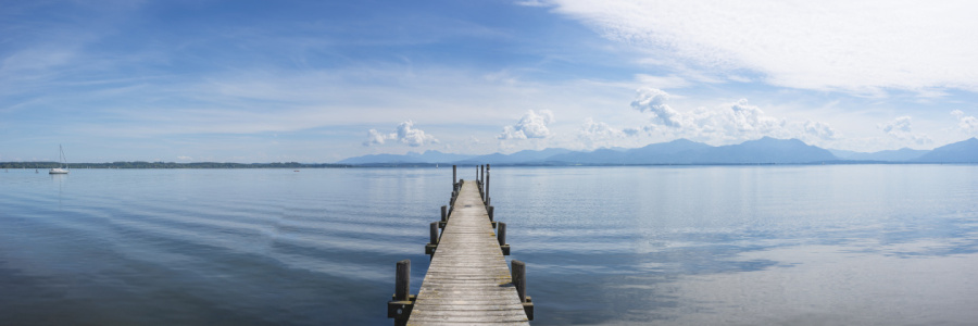 Bild-Nr: 12747546 Chiemsee Panorama Erstellt von: Walter G. Allgöwer