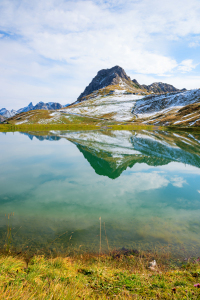 Bild-Nr: 12748148 Kanzelwand Spiegelung im Riezler Alpsee Erstellt von: SusaZoom