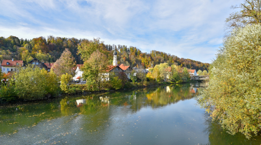 Bild-Nr: 12751564 Die Loisach in Wolftratshausen Erstellt von: SusaZoom