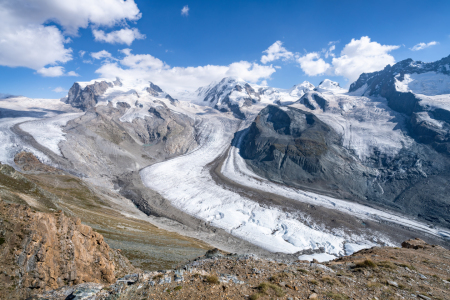 Bild-Nr: 12753205 Gornergletscher und Monte Rosa Massiv bei Zermatt Erstellt von: eyetronic