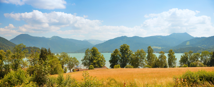 Bild-Nr: 12753430 Sommerlandschaft Gmund am Tegernsee Erstellt von: SusaZoom