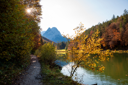 Bild-Nr: 12754508 Herbstweg Riessersee Oberbayern Erstellt von: SusaZoom