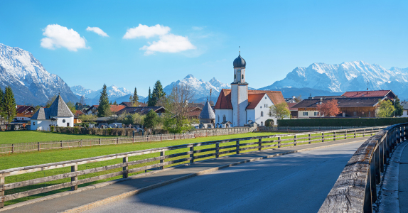 Bild-Nr: 12755815 Dorfblick Wallgau Erstellt von: SusaZoom