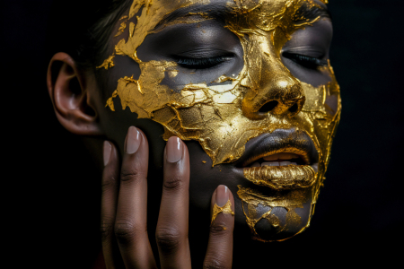 Bild-Nr: 12757487 Golden Portraits KI Erstellt von: Steffen Gierok