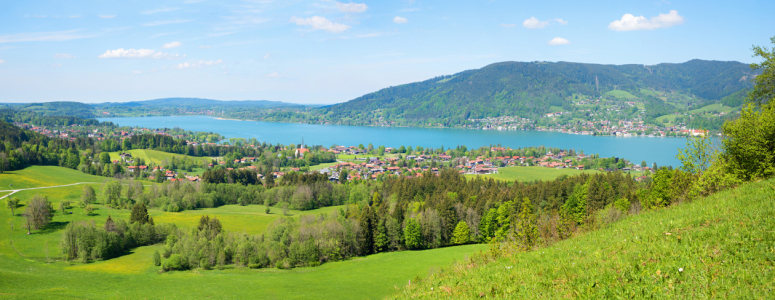 Bild-Nr: 12758136 Frühlingslandschaft am Tegernsee Kleinbuch Erstellt von: SusaZoom