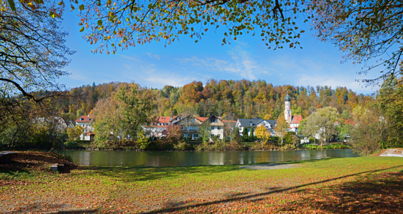 Bild-Nr: 12758736 Loisach in Wolfratshausen Erstellt von: SusaZoom