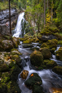 Bild-Nr: 12761220 Gollinger Wasserfall im Herbst Erstellt von: Achim Thomae