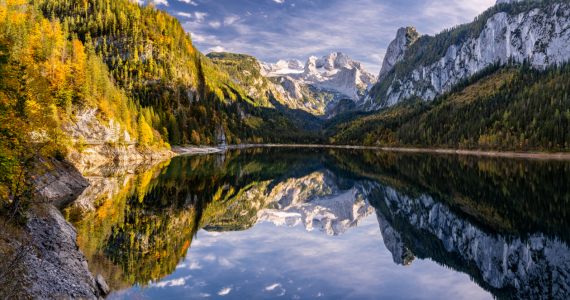 Bild-Nr: 12761939 Herbst am Gosausee im Salzkammergut Erstellt von: Achim Thomae