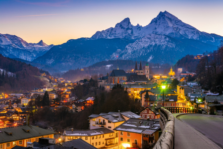 Bild-Nr: 12765145 Berchtesgaden mit Watzmann Erstellt von: Martin Wasilewski