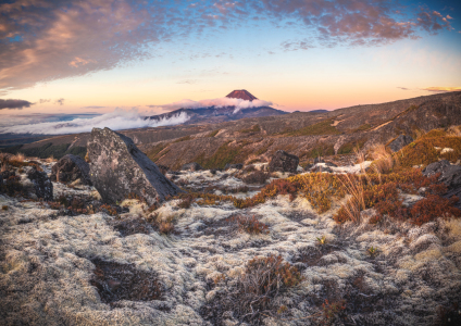Bild-Nr: 12769987 Neuseeland Mount Ngauruhoe Panorama Erstellt von: Jean Claude Castor