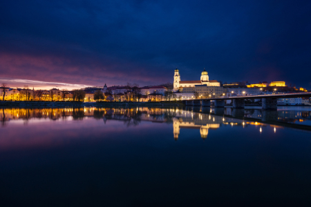 Bild-Nr: 12770797 blaue Stunde in Passau in Bayern Erstellt von: Rigatoni