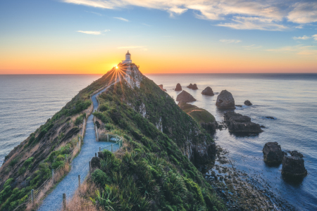 Bild-Nr: 12771838 Neuseeland Nugget Point Leuchtturm Erstellt von: Jean Claude Castor