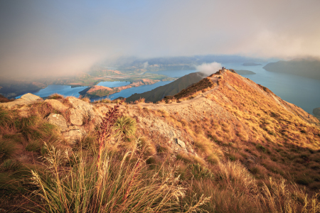 Bild-Nr: 12777469 Neuseeland Roy\'s Peak bei Sonnenaufgang Erstellt von: Jean Claude Castor