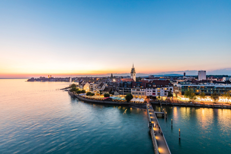 Bild-Nr: 12779653 Friedrichshafen am Bodensee am Abend Erstellt von: dieterich