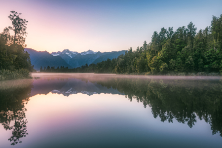 Bild-Nr: 12783470 Neuseeland Lake Matheson am Morgen Erstellt von: Jean Claude Castor