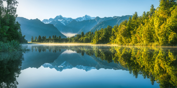 Bild-Nr: 12783477 Neuseeland Lake Matheson Panorama 1 Erstellt von: Jean Claude Castor