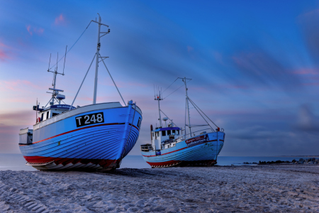 Bild-Nr: 12786212 Fischerboote auf dem Strand Erstellt von: DirkR