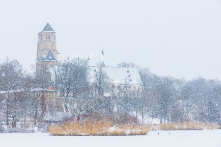 Bild-Nr: 12787506 Schlosskirche Chemnitz im Schneetreiben Erstellt von: Daniela Beyer