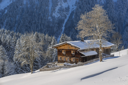 Bild-Nr: 12789678 Bauernhof im Winter Erstellt von: Walter G. Allgöwer