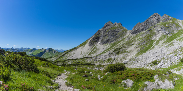 Bild-Nr: 12791275 Koblat-Höhenweg am Nebelhorn Erstellt von: Walter G. Allgöwer
