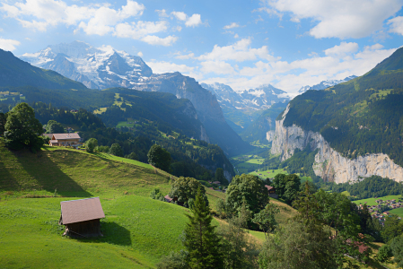 Bild-Nr: 12793464 Das Lauterbrunnental im Berner Oberland Erstellt von: SusaZoom