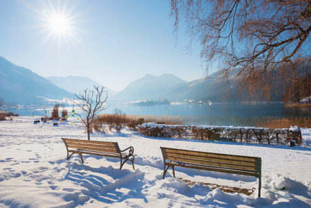 Bild-Nr: 12796986 Winterszene Kurpark Schliersee Erstellt von: SusaZoom