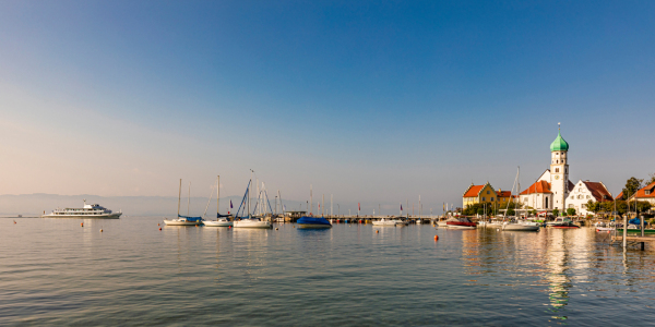 Bild-Nr: 12799225 Wasserburg am Bodensee im Morgenlicht  Erstellt von: dieterich