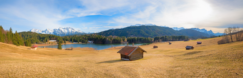 Bild-Nr: 12800303 Hüttenlandschaft Geroldsee Erstellt von: SusaZoom