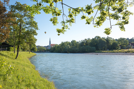 Bild-Nr: 12804223 Isar in Bad Tölz Frühlingslandschaft Erstellt von: SusaZoom